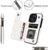 uCOLOR Compatible with iPhone 13 Pro Wallet Case with Card Holder Slots, Marble Flip Leather RFID Kickstand Cover