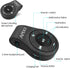 APEKX Clip Bluetooth Audio Adapter for Headphones, Wireless Receiver with MIC for Hands-Free Calls