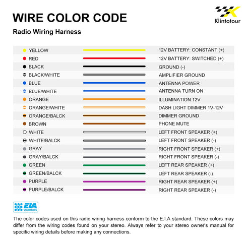 20042009/Chevy 20002012/GMC 20022012,Stereo Cable(4PCS) Radio Wiring Harness with Male and Female Plug Compatible