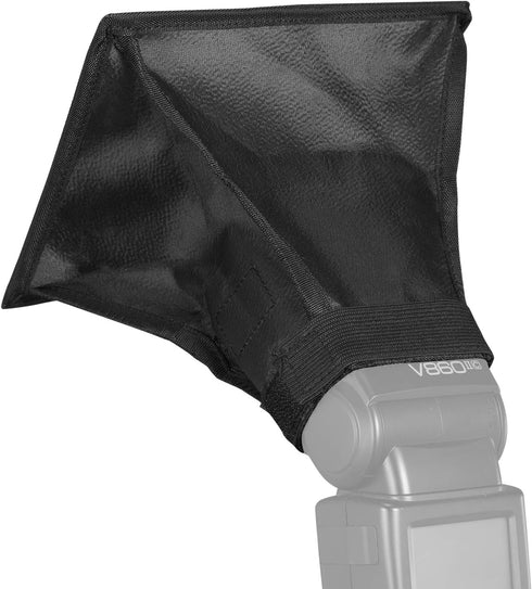 Universal Collapsible Mini Flash Diffuser Studio Softbox 15cm x 17cm/6" x 7" for Canon, Nikon, Sony, Pentax, Olympus,