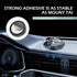 DACIRTY 360 Dashboard Cell Phone Holder with Parking Number Plate, Degree Rotating Adjustable Spring Clamped Plastic