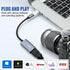 Video Capture Card, USB3.0 HDMI to USB C, 4K 1080P 60FPS Capture for Gaming Live Streaming, Compatible with Windows