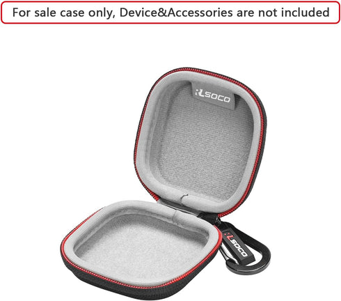 RLSOCO Hard Case for Shokz OpenFit/OpenFit Air Open-Ear True Wireless Bluetooth Headphones (Black)
