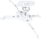 Full Motion Universal Projector Ceiling Mount Bracket with Adjustable Extendable Arms, Rotating Swivel Tilt for Home