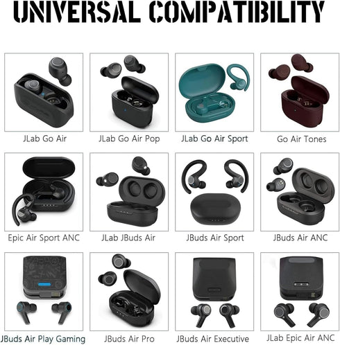 Charger Cable for JLab Go Ai Pop/Sport, Epic Air, JBuds Air/Sport/Executive/ANC/Play Wireless Earbuds
