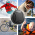 Encased Waterproof Airtag Case Compatible with Apple Airtag Keychain Holder, Black (2)