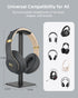 Headset PS5 PS4 Headsets Stand - Headphone Holder for Desk with Aluminum Hanger Compatible with All Over-Ear On-Ear