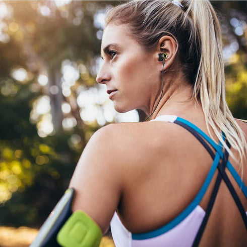 UrbanX R2 Wired in-Ear Headphones with Mic for vivo Y93, Noise Isolating Earphones, Deep Bass