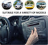 ULTECHNOVO 4 Pcs Universal Fit Car Speaker Spacer, 6.5 Inch Adaptor Ring Mounting Bracket for Plastic Car Stereo