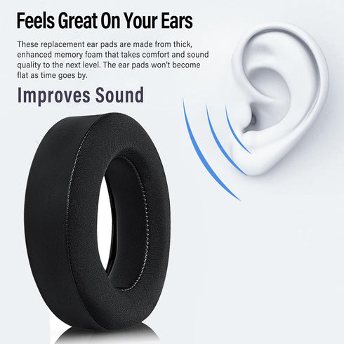 HS60 Cooling-Gel Ear Pads Cushions Replacement for Corsair HS75 XB HS70/Pro HS60/Pro HS50/Pro Gaming Headset