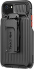 Tech21 Evo Max for iPhone SE 2022, Ultra-Protective and Rugged Phone Case with Holster, 20ft Multi-Drop Protection