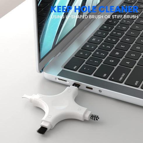 CODOGOY iPhone Cleaning Kit, Port Cleaner Repair & Restore Tool, Soft Brush Cleaning Tool Fit for All Devices