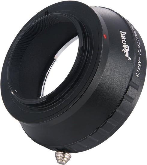 Haoge Manual Lens Mount Adapter for Praktica B PB Lens to Olympus Panasonic Micro Four Thirds MFT M4/3 M43 Mount Camera