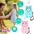 SRTKBEU 2 Pack 130dB Personal Alarms for Women Keychain Safety for Kids Elders, Loud Siren Safe Sound Security Self