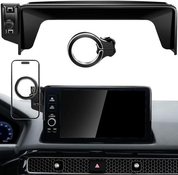 pop-tech Magnetic Phone Holder for Honda Civic 11th Gen 2022 2023 2024 2025