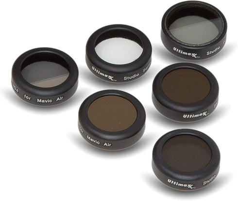 Ultimaxx 8PC Camera Lens Filter Kit for DJI Mavic Air - Multi-Coated Filters Lens Protector Accessories Set of 6