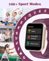 RUIMEN Smart Watches for Women Men - 1.85" HD Screen, Answer/Make Calls, Fitness Tracker, Heart Rate Monitor,