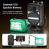 CITYORK 12V 7900mAh DC5521 12V 12V Lithium Battery with Charger, Male Connector, Rechargeable Battery for Devices, DIY