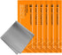 K&F Concept 6 Pack Microfiber Cleaning Cloths for Cleaning Glasses, Screens, Cameras, Eyeglasses, Washable