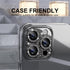 Choiche Compatible iPhone 16 Pro/iPhone 16 Pro Max Camera Lens Protector, Bling Cover with 9H Tempered Glass