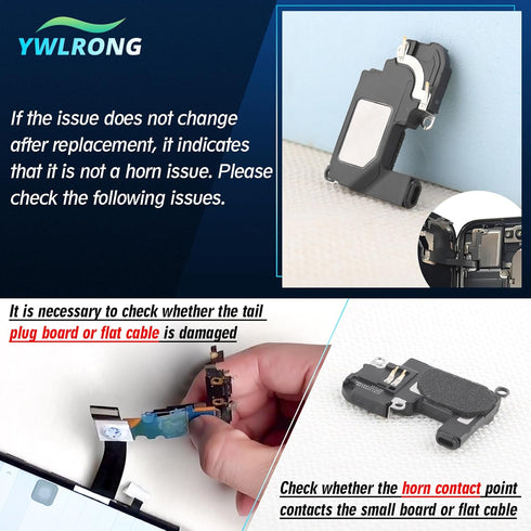 Earpiece Speaker Replacement for iPhone 13 Speaker Sound Receiver Assembly Parts with Tools