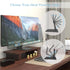 babibobibibi 75x75mm/100x100mm Babibobibi Foldable VESA Stand - LCD/PC Monitor Mount, Black, Lay Flat, Single Monitor