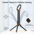 Itramax 17 16 15 14 13 12 11& Magnetic Phone Tripod Stand,Foldable Pocket Cell Phone Mount,Adjustable Travel Gym Selfie