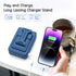 TechGlow Gifts for Men Women Foldable Cellphone Stand with Bluetooth Speaker and Charging Funtion Birthday Gift Idea