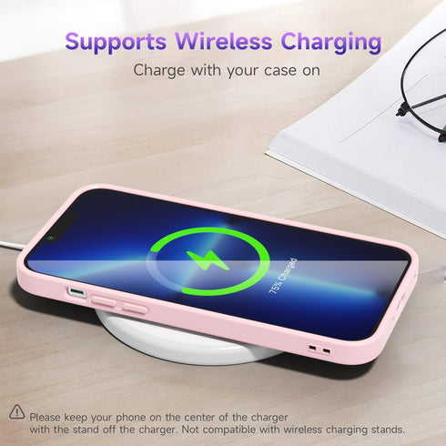 oakxco Thin Slim Clear Case for iPhone 13 Pro Max, Transparent Hybrid Hard Shell & Soft Silicone Rubber Bumper, Light