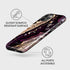 BURGA Phone Case for iPhone 12 Pro Max, Cute Trendy Aesthetic Pattern Hard Shell Protection