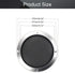 Fielect 2Pcs 5" Speaker Cover with Silver Metal Trim, Decorative Circle Woofer Guard, 8 Screws Included