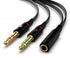 Maeline Headphone Splitter Adapter, 3.5mm Mic Cable for Computer, Headset 3.5mm Female to Dual Male