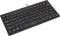 SR Mini Keyboard Wired Thin Light 78 Keys USB Multimedia Small for Pc
