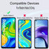 Ibywind Screen Protector for Redmi Note 9, with 2Pcs Tempered Glass, 1Pc Camera Lens Protector