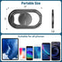 Phone Ring Holder with Car Magnetic Mount, Metal Phone Ring Finger Kickstand for iPhone, iPad, Smartphones