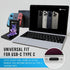 USB-C Dust Plugs (10-Pack) - Compatible with iPhone 15, Galaxy S24-S20, Pixel, MacBook, iPad, Switch & All Type-C Ports