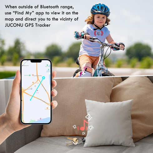 Utag GPS Tracker for Kids, Waterproof Bluetooth Tracker with Pin, Works with Apple Find My (iOS only)