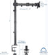 VIVO Single Monitor Desk Mount, Extra Tall Adjustable Stand for 1 LCD Screen up to 32 inches, 22 lbs Capacity