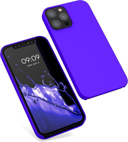 kwmobile TPU Silicone Case for Apple iPhone 12 / iPhone 12 Pro, Soft Finish, Baltic Blue