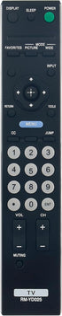 RM-YD025 Remote for Sony TV KDL-46S4100 KDL-40S4100 KDL-52S4100 KDL-22L4000 KDL-40S504 (Compatible)