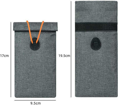 RPROT BagHandset 5G Cell Phone Anti-Tracking Anti-GPS RFID Signal Blocker Pouch Case Function Bag E.M.F Protection