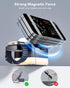 KPON Station,15W 3 1 17 16 15 14 13 12 for iPhone Nightstand Charging in Wireless Phone Charger Stand with Night Lamp