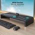 Monitor Stand Riser, Klearlook Foldable Computer Monitor Riser, Height Adjustable Desk Shelf Riser with Storage Drawer