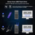 Wireless WiFi Adapter for Desktop PC - QGOO AC1300Mbps USB 3.0 Network Dongle with Dual Band Antennas