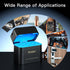 Kratax 3-in-1 8 Battery Charger for AA Rechargeable Lithium Batteries, Independent Fast Charging Slots for AA Battery