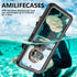 Samsung Galaxy S22+Plus Case Waterproof with Built-in Screen Protector, Full Body Shockproof Protective Case (Black)
