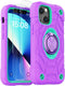 KCJ Heavy-Duty Military Grade Case for iPhone 13 Mini/iPhone 12 Mini (5.4") with Ring Holder, 2 Screen Protectors & 1