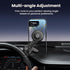 JunDa 360-Degree Universal Rotating Car Phone Holder, Multifunctional Dashboard Phone Mount with Clip for All