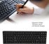 Dpofirs Left Handed Keyboard - 109 Keys Micro USB Ergonomic Layout, Plug and Play Office Keyboard for Business