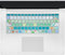 Keyboard Cover Skin for Microsoft Surface Laptop 4 & 3, Cute Printing Waterproof Silicone Protector (Flamingo)